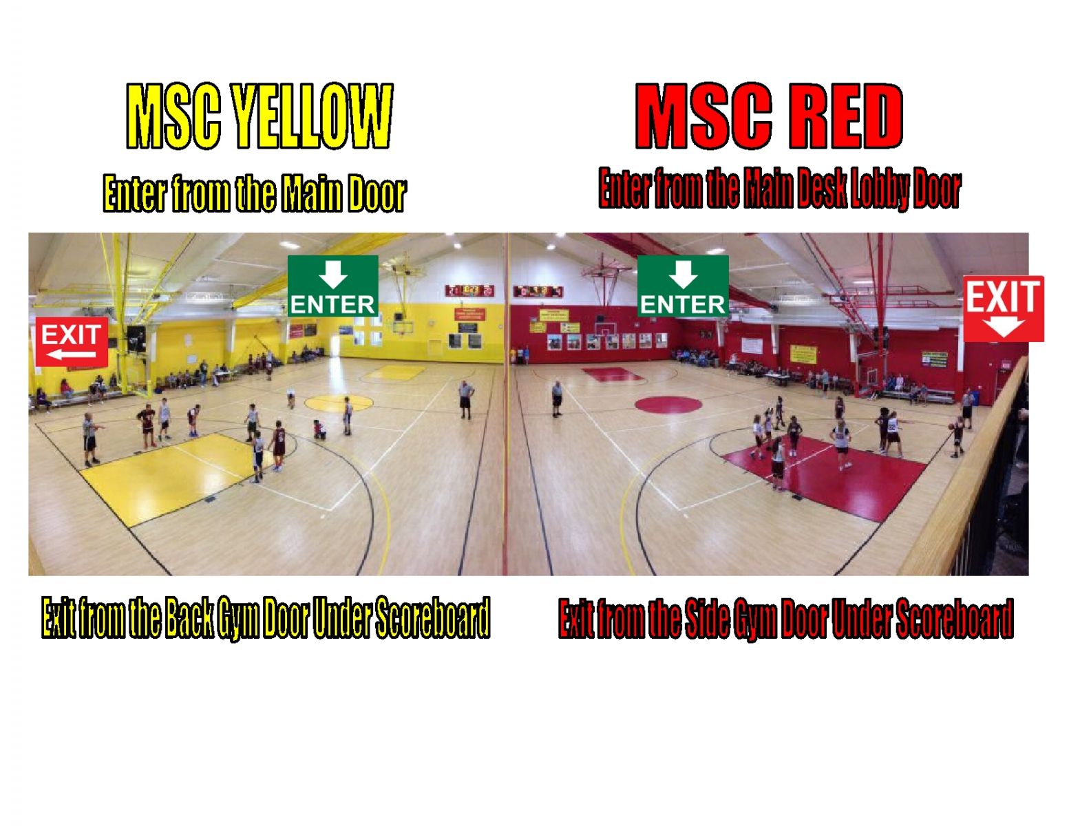 Monroe Sports Center Covid19 Basketball Safety